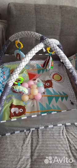 Развивающий коврик бу