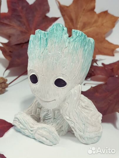 Кашпо грут разноцветные