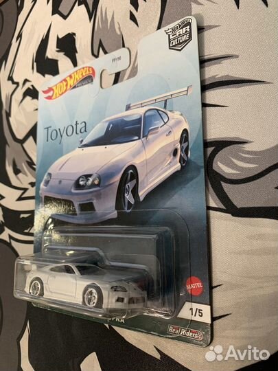 Hot wheels premium toyota supra