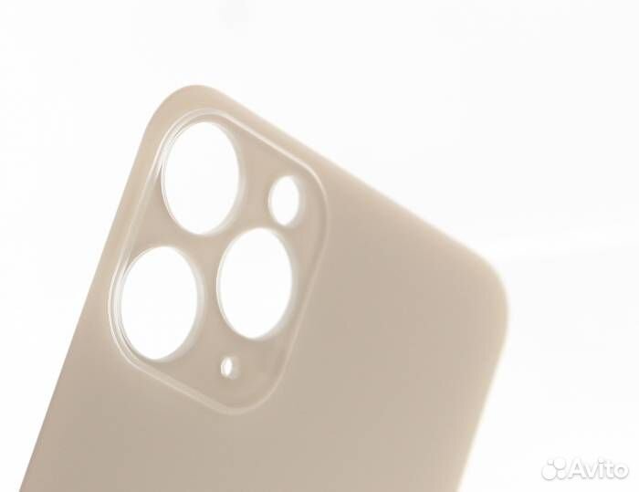 Задняя крышка для iPhone 11 Pro Золото (Стеклянная