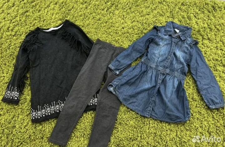 Пакет 22 вещи фирменных на рост 110 см