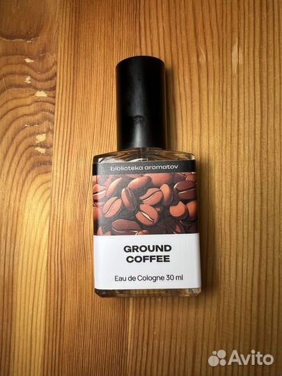 Одеколон Библиотека ароматов ground coffee