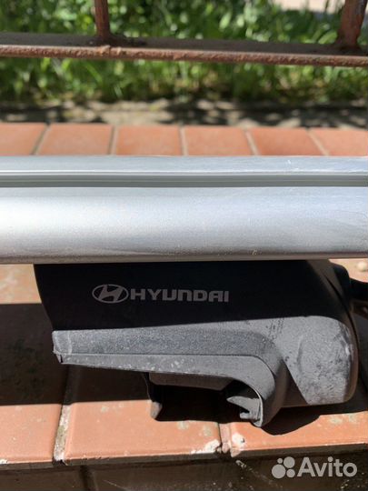 Рейлинги оригинальные Hundai Santa Fe Grand