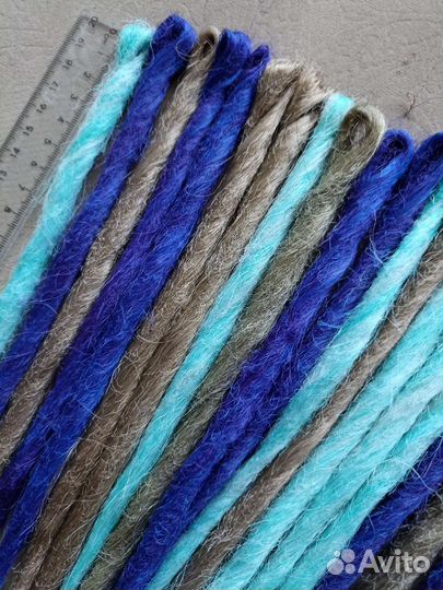 Дреды ручной работы новые