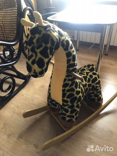 Детская качалка жираф