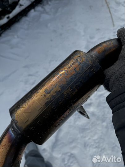 Прямоточный глушитель mbrp для summit g4