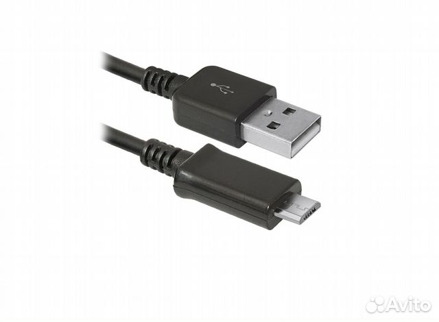 MicroUSB кабель 1.0 m черный