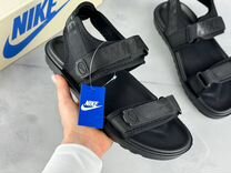Мужские сандалии Nike летние чёрные