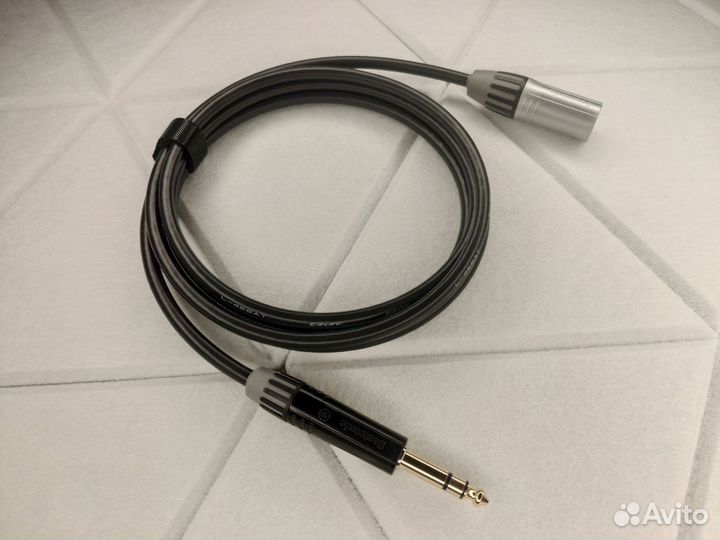 Jack 6,3 st на xlr штекер canare l-4e6at