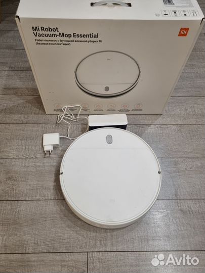 Робот пылесос Xiaomi mi robot vacuum mop essential