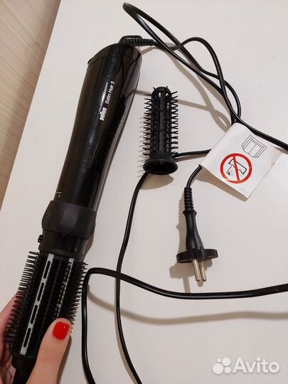 Фен-щетка Braun Satin Hair 5 AS530 MN черный