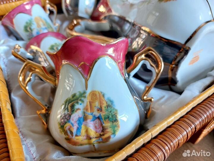 Чайно-кофейный сервиз Япония Антиквариат