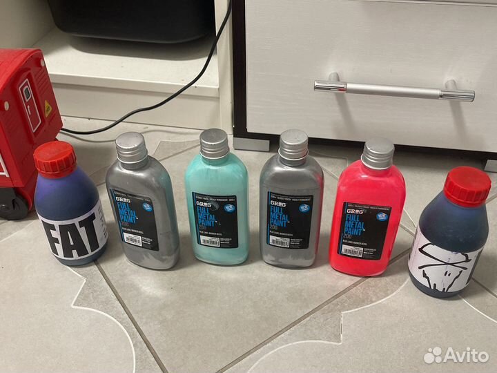 Grog full metal paint,fat