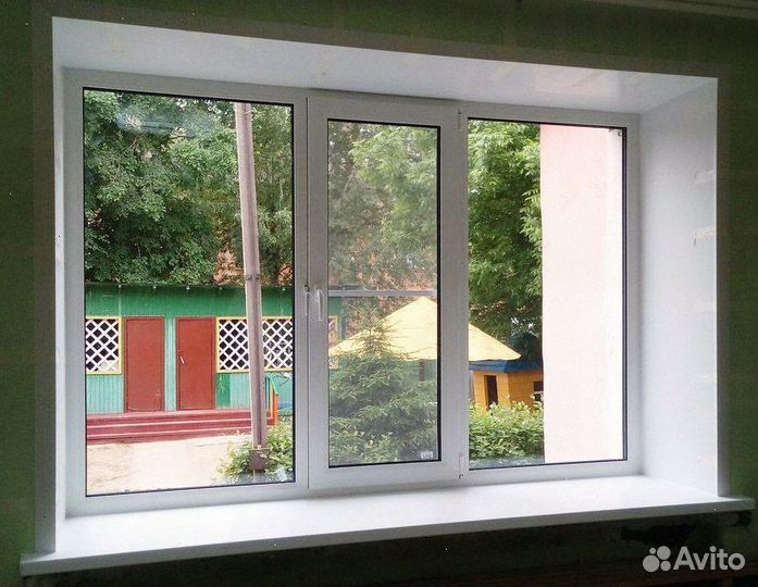 Алюминиевые окна в наличии