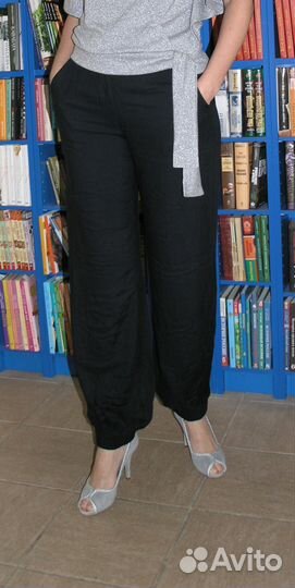 Брюки летние тонкая вискоза шаровары