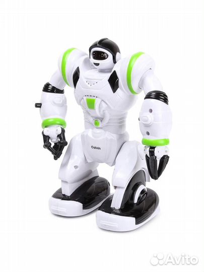 Робот Strong Pioneer Calvin Mini р/у (свет, звук, движение) 20 см 27106