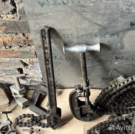 Цепной ключ труборез