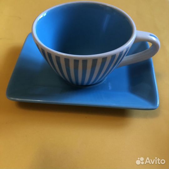 Кофейный сервиз Yves Rocher). Сделано во Франции