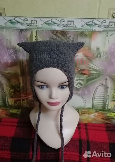 Чепчик с ушками