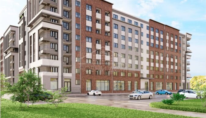 1-к. квартира, 68,1 м², 5/8 эт.