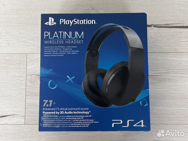 Беспроводные наушники ps 4 platinum