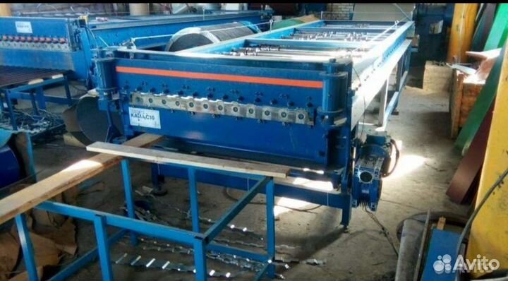 Станок по прокату профнастила нс 8 и металлошифера