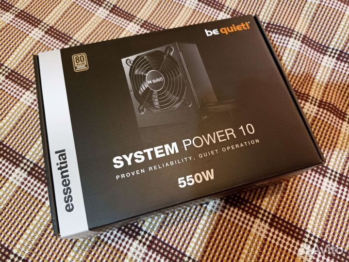 Блок питания BE quite 550w