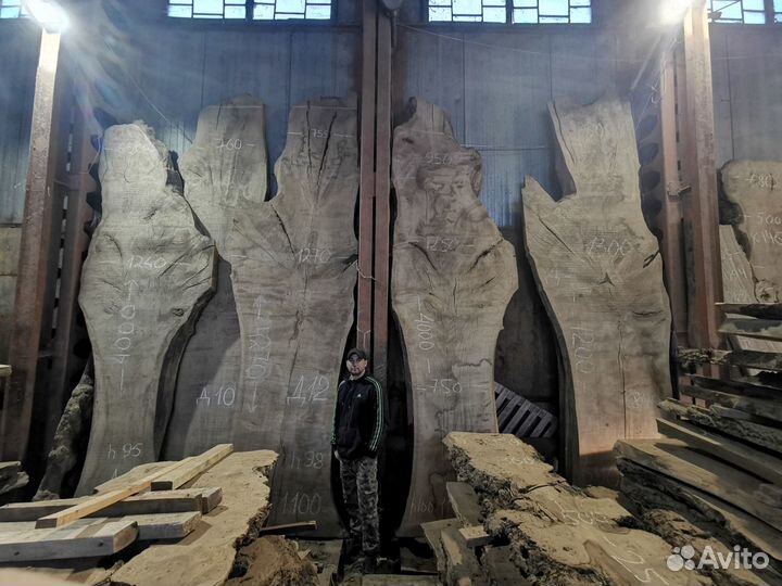 Слэбы из дерева