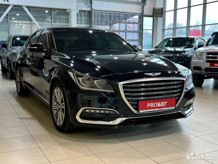 Genesis G80 2.0 AT, 2017, 132 500 км