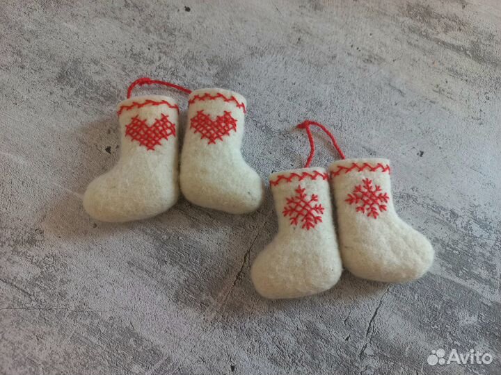 Сувенир оберег валенки шептуны