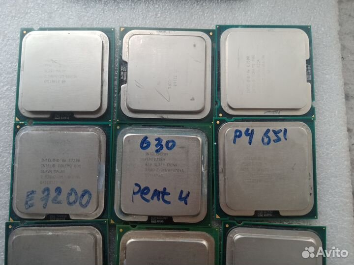 Процессоры компьютеры, ноутбуки Лот 30 шт. б/у раб