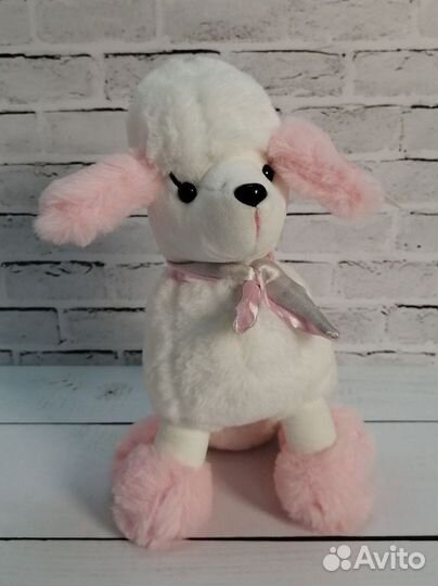 Мягкая игрушка, пудель 23см