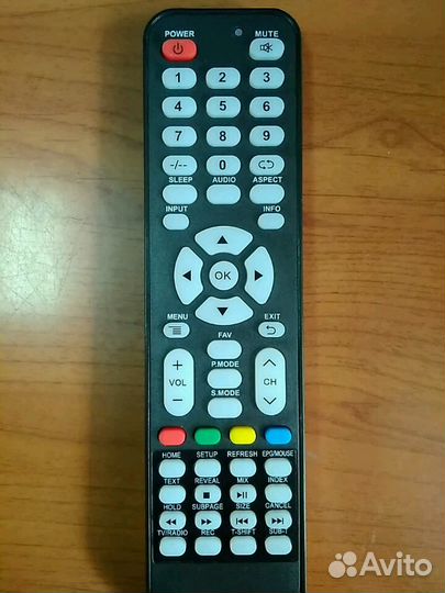 Пульт Supra XK237B для телевизора