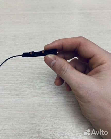 Микронаушник магнитный с кнопкой-пищалкой