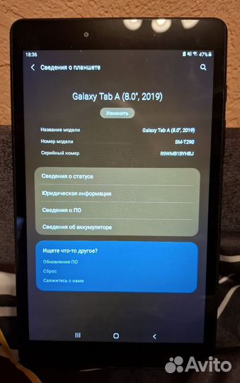 Планшет samsung galaxy tab a8 2019