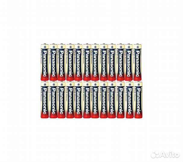 Батарейки Panasonic LR6XEG/24PD AA щелочные Pro Po