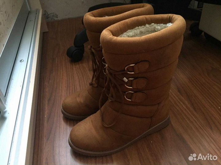 Продаю зимние ботинки натуральные