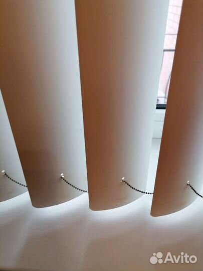 Жалюзи вертикальные пластик бу