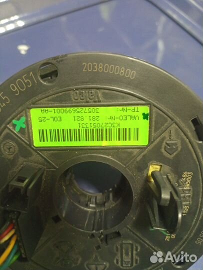 Шлейф подрулевой w203