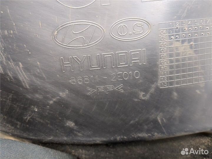 Защита арок (подкрылок) Hyundai Tucson 1, 2006