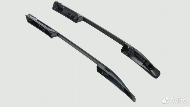 Рейлинги nissan navara 2014+ черные