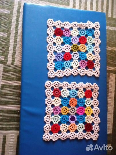 Вязаные салфетки