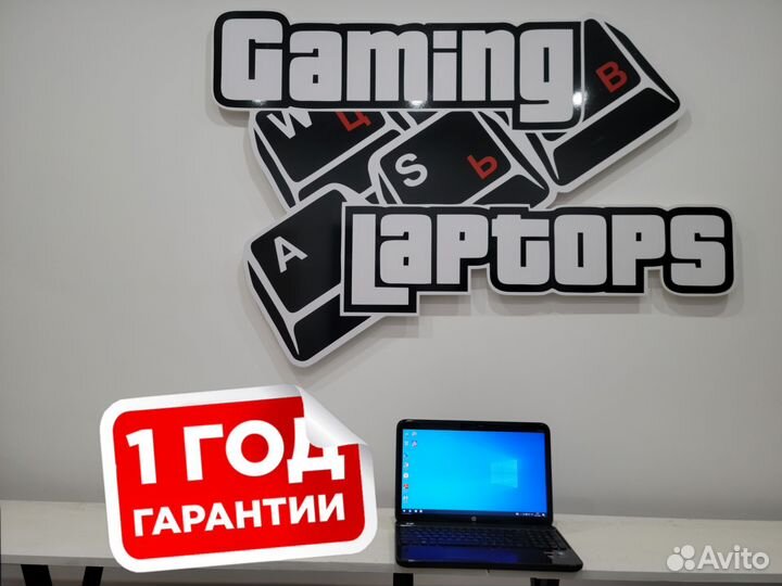 Производительный ноутбук HP 15.6