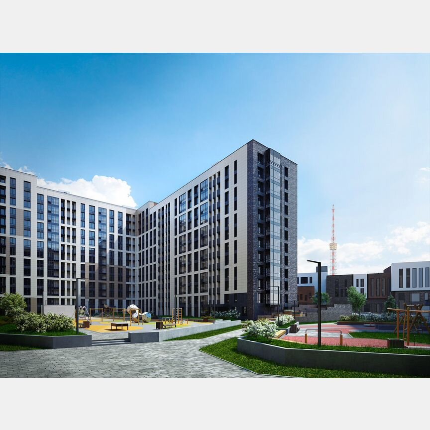 2-к. квартира, 68,7 м², 2/16 эт.