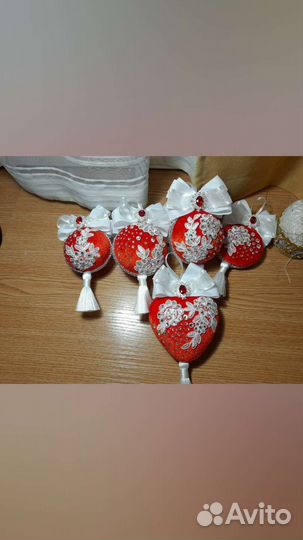 Набор елочных игрушек