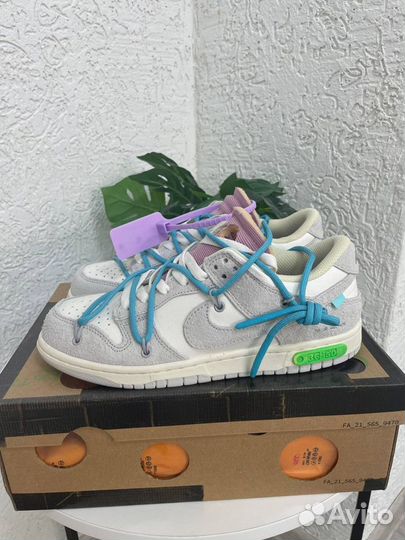 Кроссовки Nike Dunk Low Off White