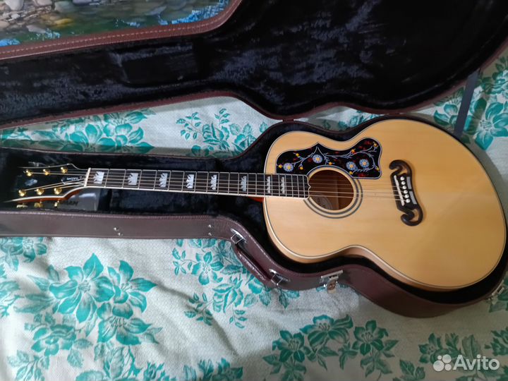 Акустическая гитара Gibson J200 tribute бу