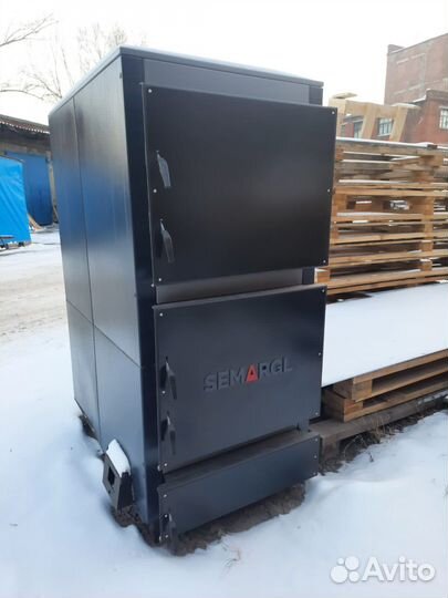 Котел 200 кВт полуавтоматический, гарантия 5 лет