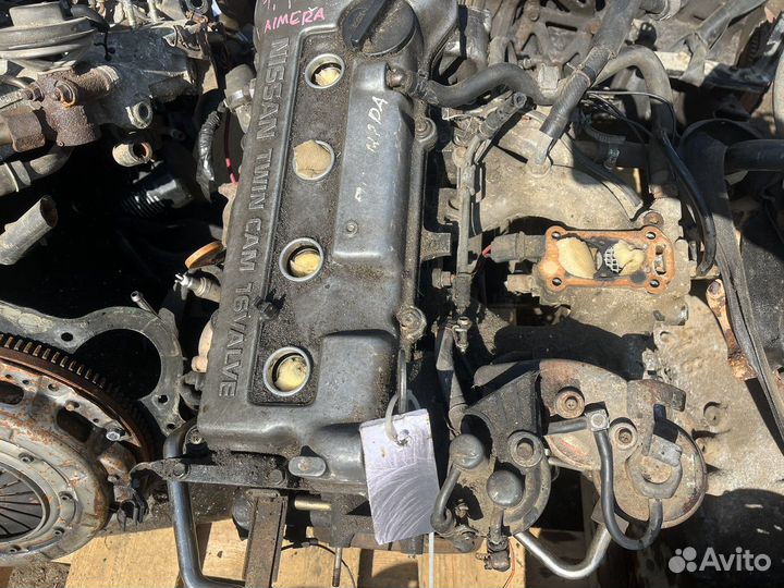 Двигатель Nissan almera n15 Primera GA14DE
