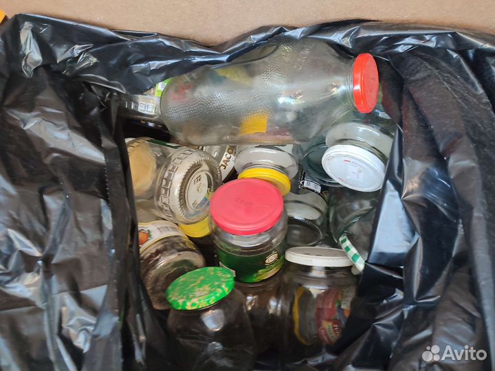 Банки стеклянные разных размеров